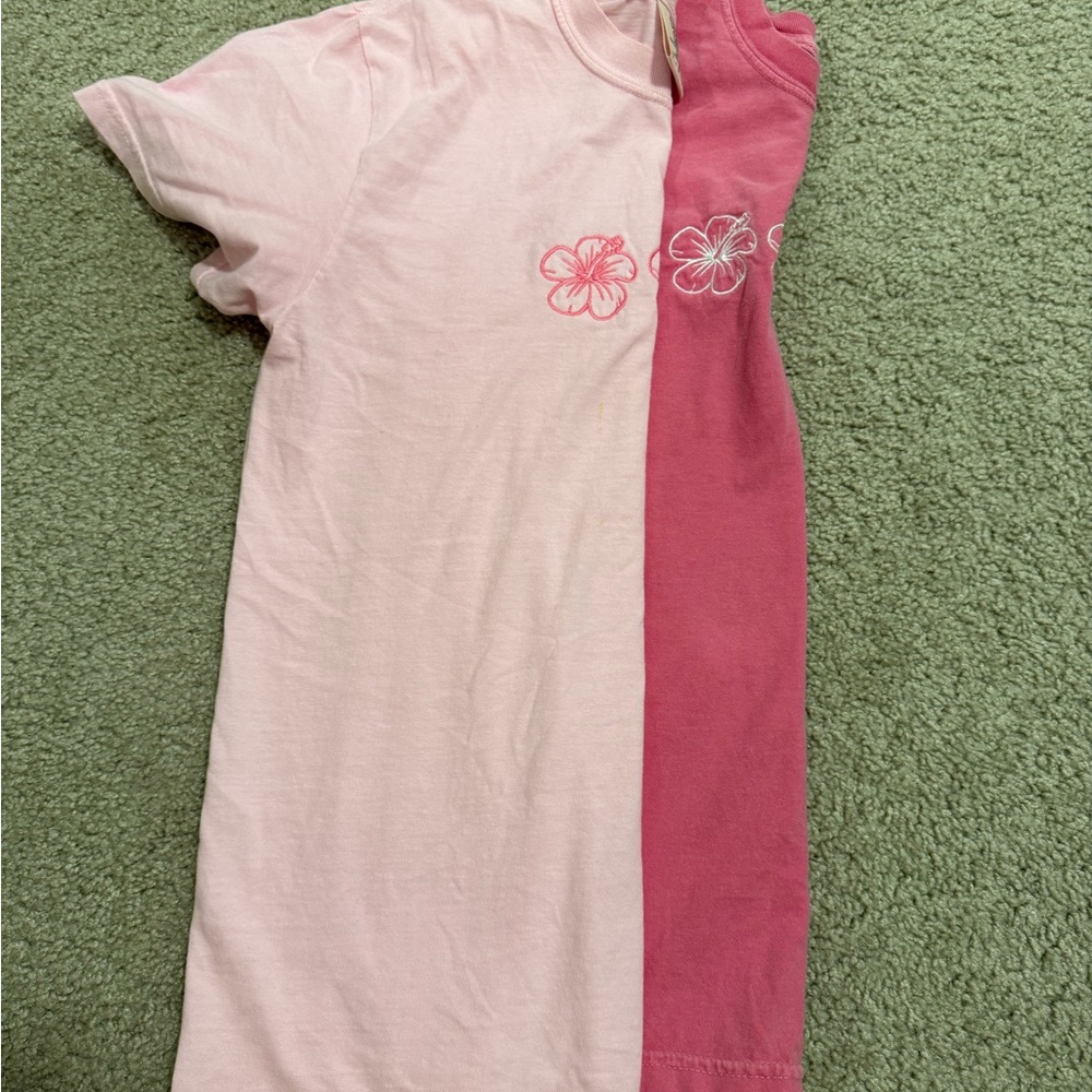 Comfort Colors Pink Tee